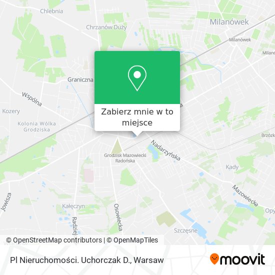 Mapa Pl Nieruchomości. Uchorczak D.