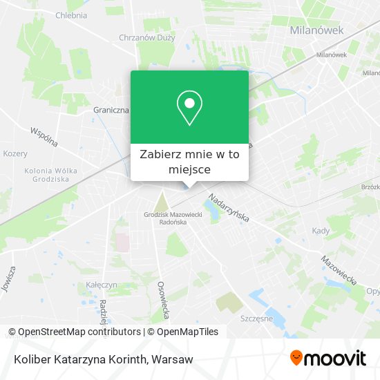 Mapa Koliber Katarzyna Korinth