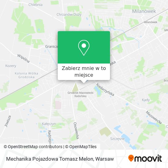 Mapa Mechanika Pojazdowa Tomasz Melon