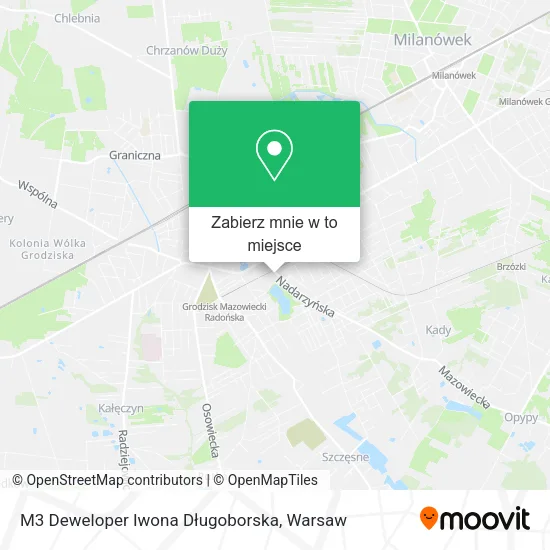 Mapa M3 Deweloper Iwona Długoborska