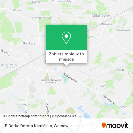 Mapa E-Dorka Dorota Kamińska