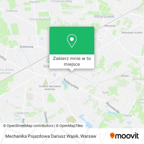 Mapa Mechanika Pojazdowa Dariusz Wąsik