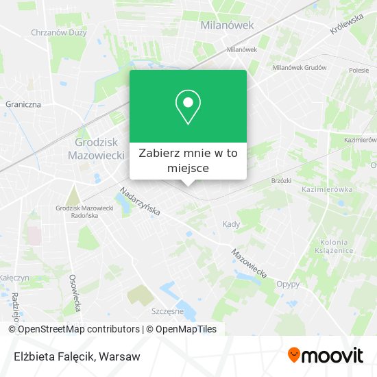 Mapa Elżbieta Falęcik