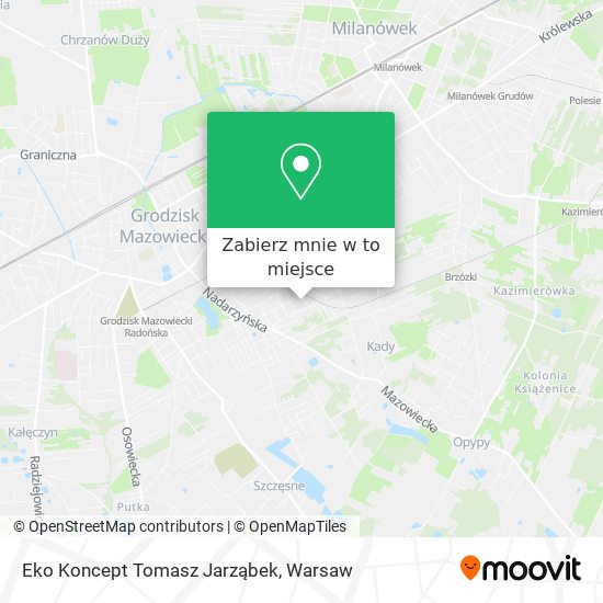 Mapa Eko Koncept Tomasz Jarząbek