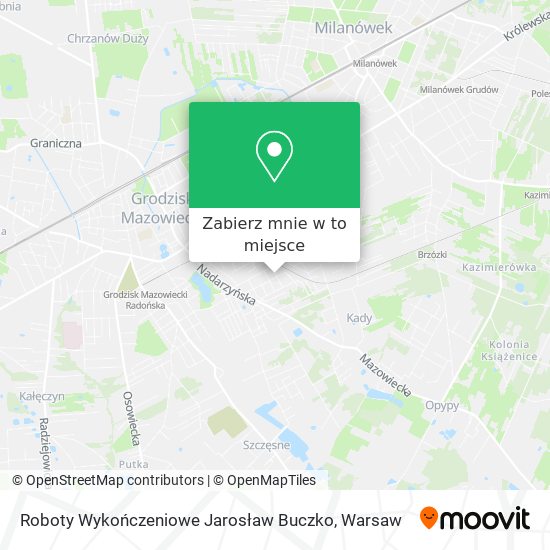 Mapa Roboty Wykończeniowe Jarosław Buczko