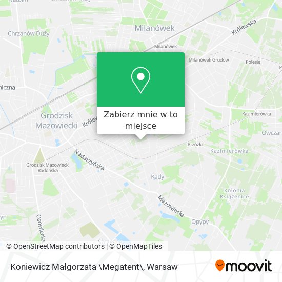 Mapa Koniewicz Małgorzata \Megatent\