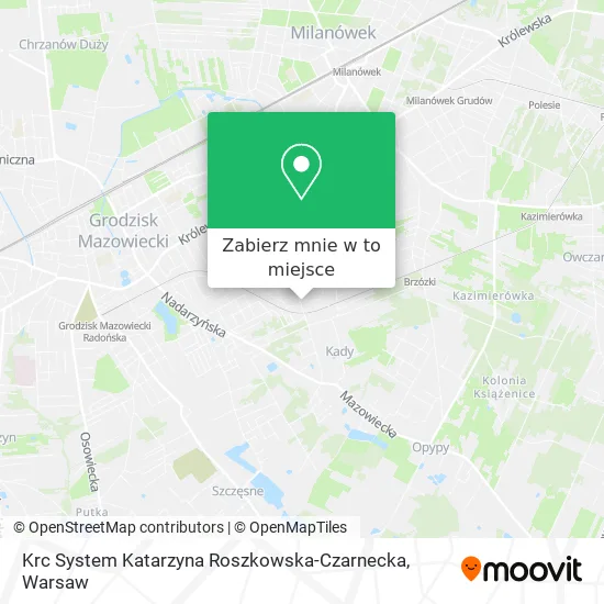 Mapa Krc System Katarzyna Roszkowska-Czarnecka