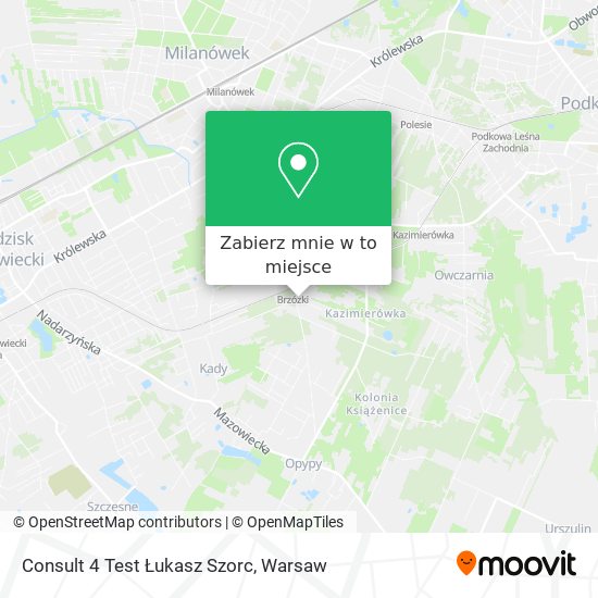 Mapa Consult 4 Test Łukasz Szorc