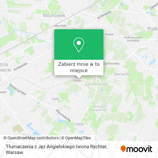 Mapa Tłumaczenia z Jęz Angielskiego Iwona Rychter