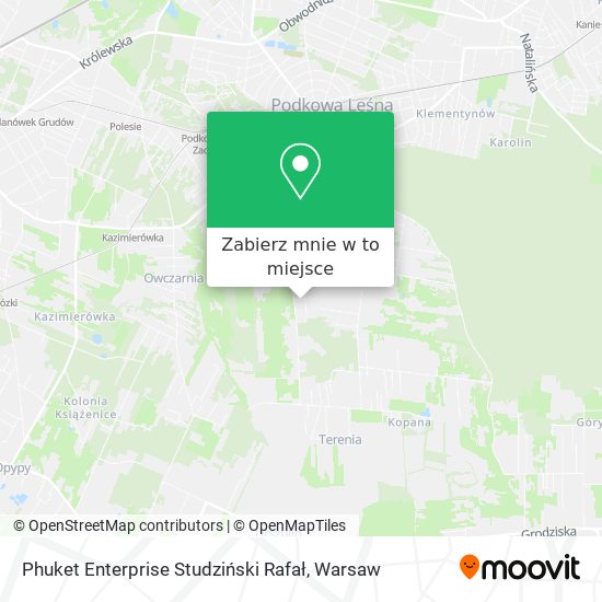 Mapa Phuket Enterprise Studziński Rafał