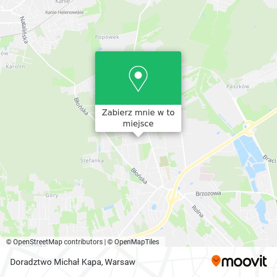 Mapa Doradztwo Michał Kapa