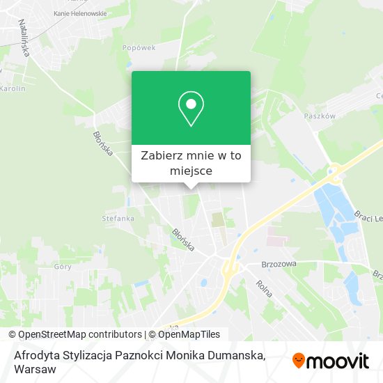 Mapa Afrodyta Stylizacja Paznokci Monika Dumanska