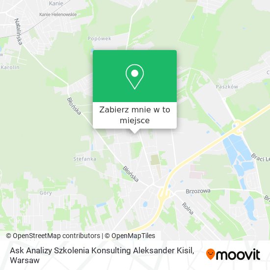 Mapa Ask Analizy Szkolenia Konsulting Aleksander Kisil