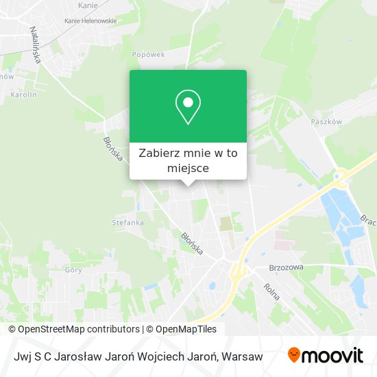 Mapa Jwj S C Jarosław Jaroń Wojciech Jaroń