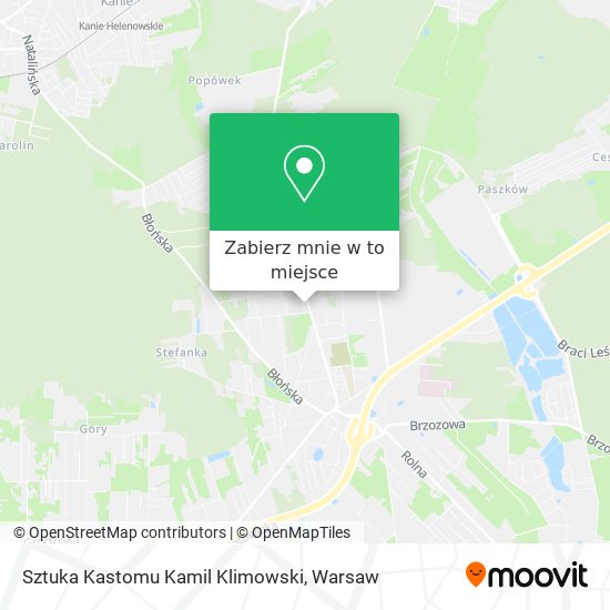 Mapa Sztuka Kastomu Kamil Klimowski