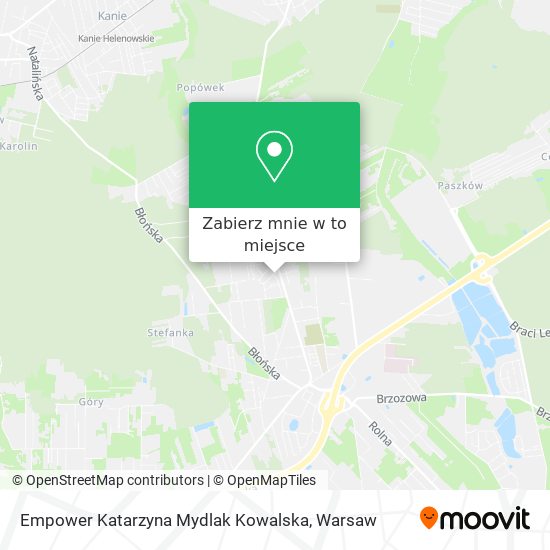 Mapa Empower Katarzyna Mydlak Kowalska