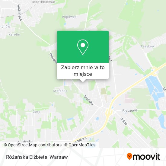 Mapa Różańska Elżbieta