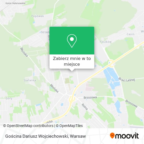 Mapa Gościna Dariusz Wojciechowski