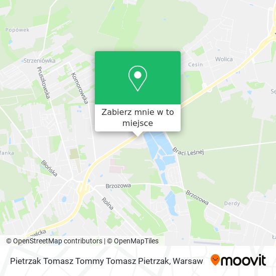 Mapa Pietrzak Tomasz Tommy Tomasz Pietrzak