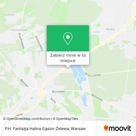 Mapa P.H. Fantazja Halina Gąsior-Żelewa