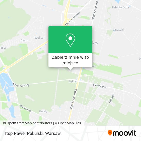 Mapa Itsp Paweł Pakulski