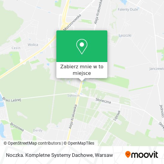 Mapa Noczka. Kompletne Systemy Dachowe