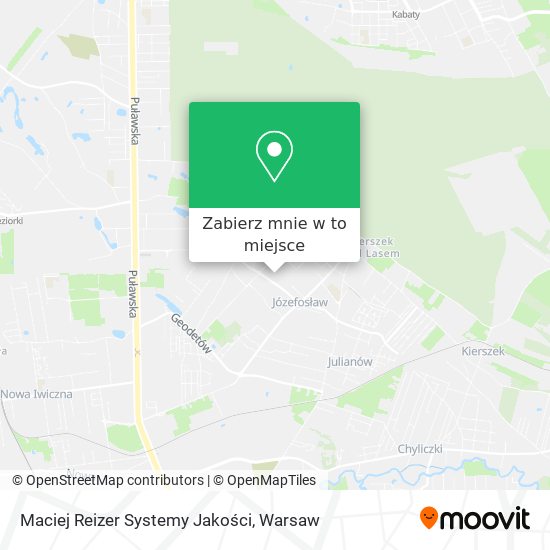 Mapa Maciej Reizer Systemy Jakości