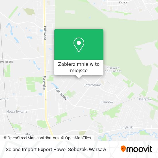 Mapa Solano Import Export Paweł Sobczak