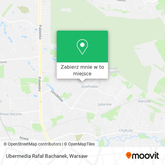 Mapa Ubermedia Rafał Bachanek