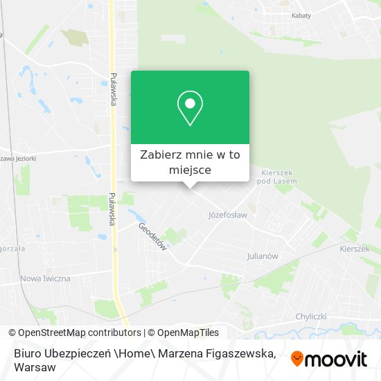 Mapa Biuro Ubezpieczeń \Home\ Marzena Figaszewska