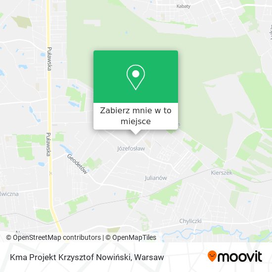 Mapa Kma Projekt Krzysztof Nowiński