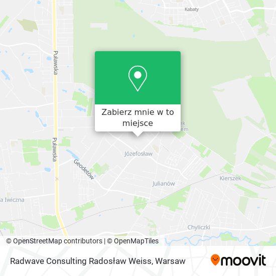 Mapa Radwave Consulting Radosław Weiss