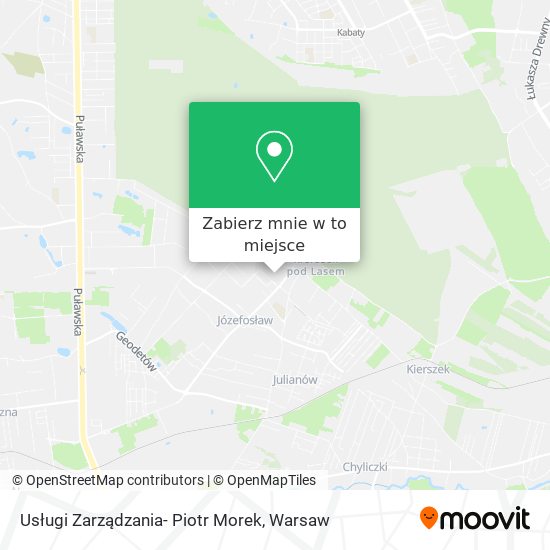 Mapa Usługi Zarządzania- Piotr Morek