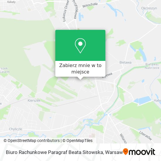 Mapa Biuro Rachunkowe Paragraf Beata Sitowska