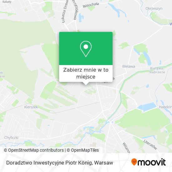 Mapa Doradztwo Inwestycyjne Piotr König