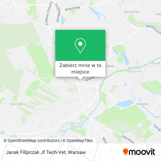 Mapa Jacek Filipczak Jf Tech-Vet