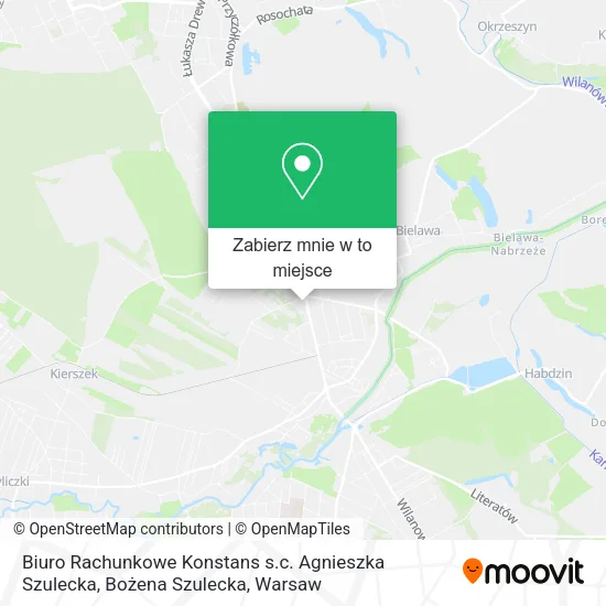 Mapa Biuro Rachunkowe Konstans s.c. Agnieszka Szulecka, Bożena Szulecka