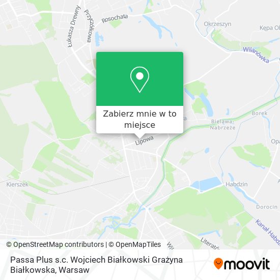 Mapa Passa Plus s.c. Wojciech Białkowski Grażyna Białkowska