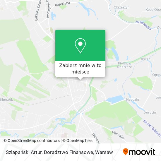 Mapa Szlapański Artur. Doradztwo Finansowe