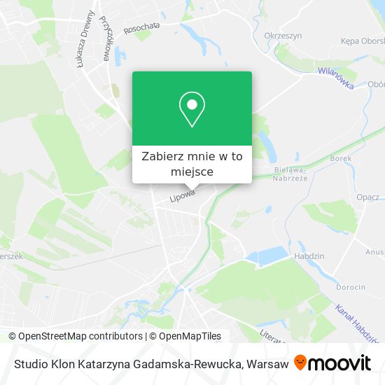 Mapa Studio Klon Katarzyna Gadamska-Rewucka