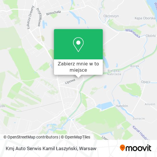 Mapa Kmj Auto Serwis Kamil Łaszyński