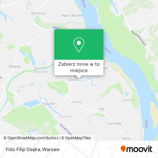 Mapa Fido Filip Osęka