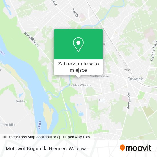 Mapa Motowot Bogumiła Niemiec