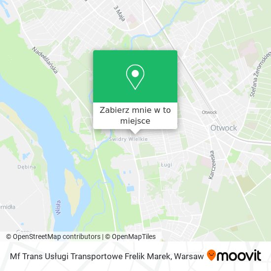 Mapa Mf Trans Usługi Transportowe Frelik Marek