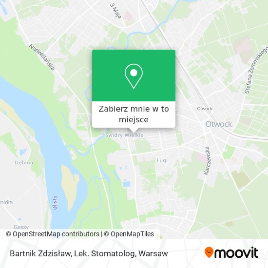 Mapa Bartnik Zdzisław, Lek. Stomatolog