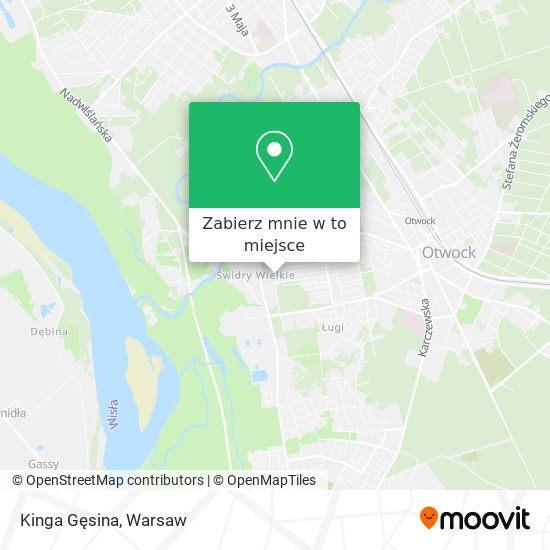 Mapa Kinga Gęsina