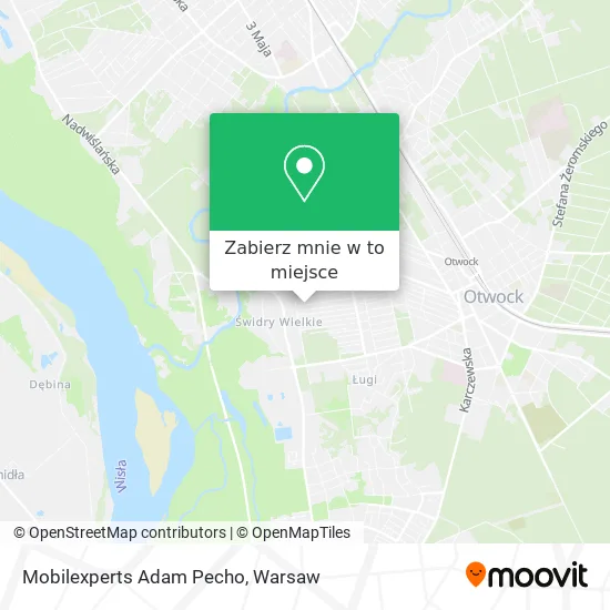 Mapa Mobilexperts Adam Pecho