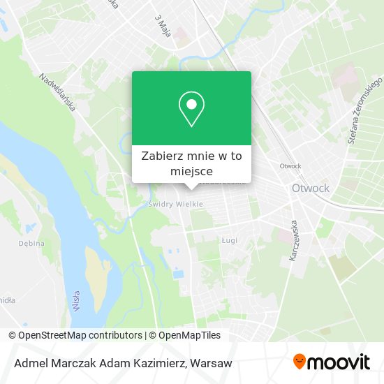 Mapa Admel Marczak Adam Kazimierz