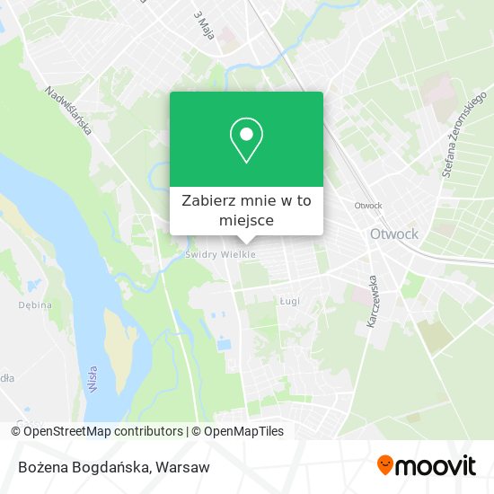 Mapa Bożena Bogdańska