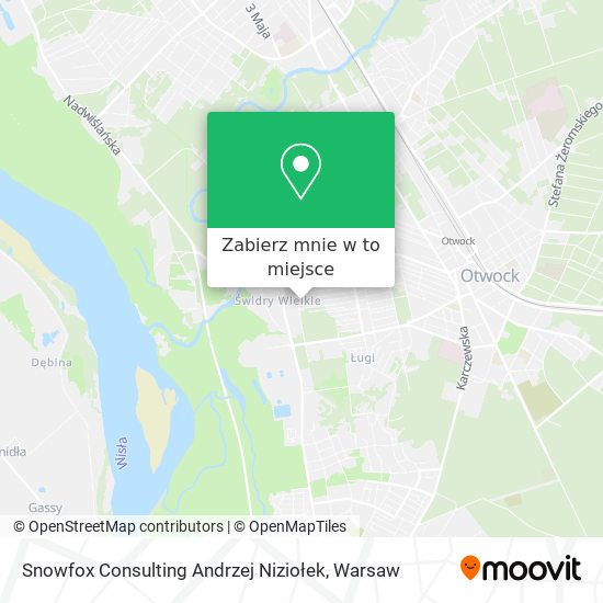 Mapa Snowfox Consulting Andrzej Niziołek